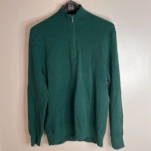 Brooks Brothers NWOT XL quarter zipped pullover sweater in excellent condition